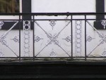Dumfries  High Street balcony railing