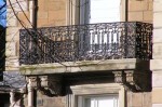 Edinburgh  Grange Road balconies