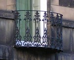 Edinburgh  Great King Street balconies 2