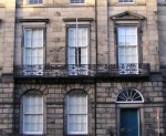 Edinburgh  Heriot Row balconies 4