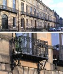 Edinburgh  Manor Road balconies 2