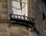 Edinburgh  Palmerston Place balconies 3