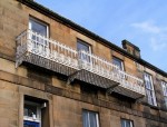 Edinburgh  Mayfield balconies