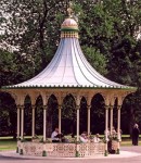 Newcastle  Leazes Park bandstand