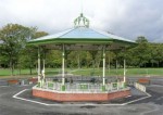 Widnes  Victoria Park bandstand