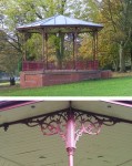 Shildon  Hackworth Park bandstand