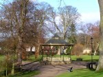 Hexham  Abbey Gardens bandstand