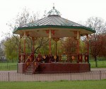 London  Queen's Park bandstand