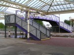 Dumfries  station footbridge