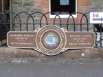 Kirkcudbright  bridge plaques