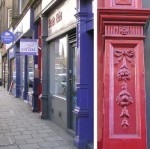 Edinburgh  Roseburn shopfronts 2