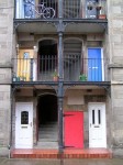 Edinburgh  Abbeyhill building front