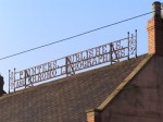 Beamish  Museum printers roof-top lettering