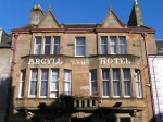Campbeltown  Hotel lettering