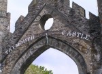 Taymouth Castle  entrance lettering