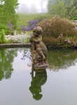 Howick  Hall drinking fountain statuette