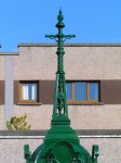 Dalkeith  drinking fountain roof lamp pillar