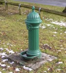 Stirling  King's Park Road pillar fountains