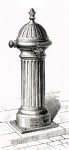 Stirling  Thistle Park pillar fountain