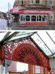 Old Colwyn  pavement canopy 1