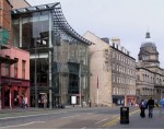 Edinburgh  former Empire Theatre canopy (lost)