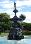 New Zealand  Auckland  Albert Park fountain
