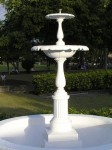Barbados  Bridgetown Queen's Park fountain