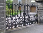 Wick  Old Parish Church gates