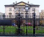 Edinburgh  St Andrew Square RBS gates