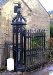 Edinburgh  Bonaly Tower gates
