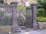 Falkirk  gate pillars