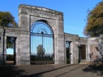 Kirkintilloch  Peel Park gates