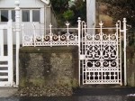 Tarbert  Pier Road gates & railings 04
