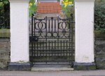 Dunoon  Argyll Street gate 1