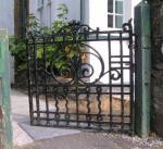 Plockton  Inn gate