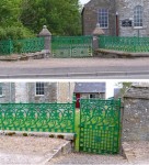 Halkirk  Church gates