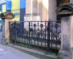 Edinburgh  Hope Park Terrace gates