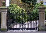 Aberlady  Lodge gates