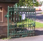 Cumnock  cemetery gates