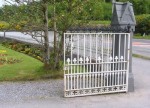 Oban Cemetery gates & railing