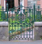 Stornoway  Church Street gate 1