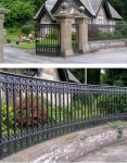 Stranraer  Lochinch Castle gates & railing