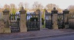 Tayport  Cemetery gates