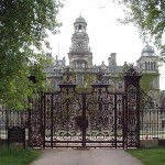 Thoresby Hall gates
