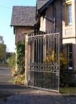 Edinburgh  Grange Cemetery gates