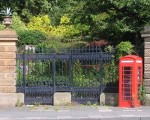 Edinburgh  Zoo gates 2