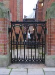 Ashbourne  Methodist Church gates