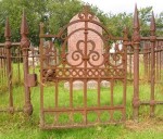 Gairlochy  grave railing gate