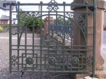 Kirkcudbright  Tongland Road gates 1a