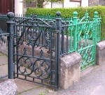 Stornoway  James Street gates 2